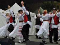 Sokadia dance, performed at Polish festival.