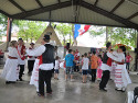 The Lone Star Croatian folk dance group entertained the audience.