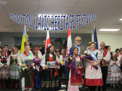 The opening ceremony of the Slavic Festival.