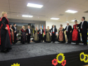 The Lone Star Croatian folk group participates in the folk dance program of the festival. 