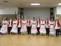 Croatian Folk group at the stage.