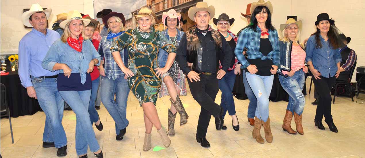 Croatian club Western party: Croatians Line dance 