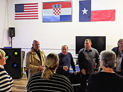 Image from Croatian Club Houston with the Croatian Ambassador