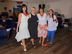Croatians ladies dancing on Slavonian music