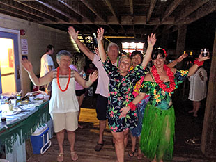 Image from Croatian party at Surfside beach