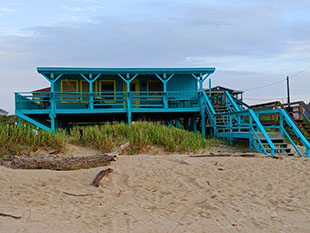 Image from Croatian party at Surfside beach in a morning