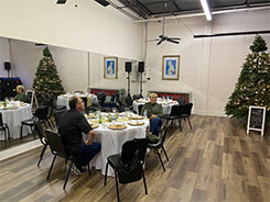 Image from the club during the Thanksgiving part
